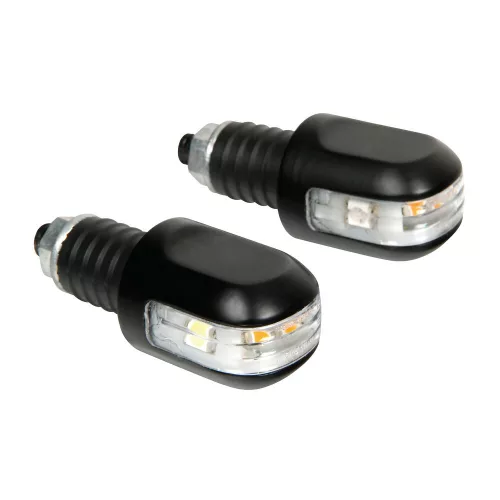 Lampa Light Wings kormányvég kiegészítő LED index  – fekete - párban
