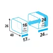 LAMPA T-Maxter Side - Motorkerékpáros Oldaltáska – 24L