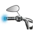 LAMPA Blue-Wings - Univerzális Motoros Kormányvég