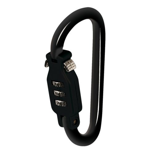 Lampa Guliver számzáras karabiner - fekete