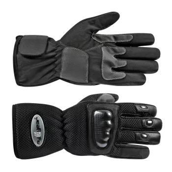   LAMPA "Net-Fly"nyári motorkerékpáros kesztyű - S