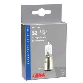Lampa 12V S2 (BA20d) izzó