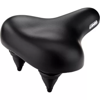 Lampa Relax Touring S-4 kerékpár nyereg - fekete