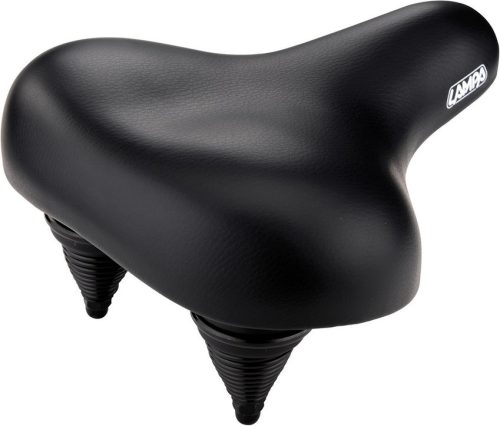 Lampa Relax Touring S-4 kerékpár nyereg - fekete