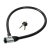 Lampa motoros kábelzár, lakat 15mm/80cm