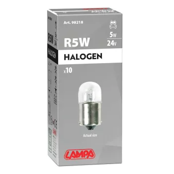 Lampa BA15S R5W halogén izzó - 5W 24V