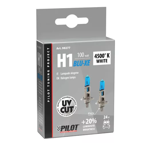 Lampa Blu-Xe 24V H1 izzó - 100W, - párban