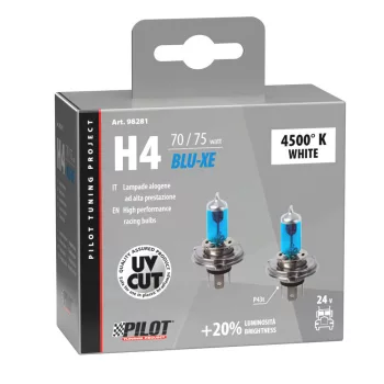 Lampa Blu-Xe 24V H4 izzó - 70/75W, - párban