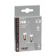 Lampa 24V BA9S (T4W) 1 LED dióda, fehér színű - párban