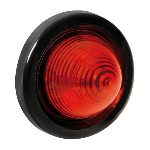 9 LED-es szélességjelző -24V- piros, kerek - 70mm - PR8