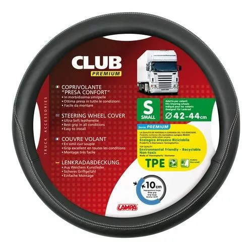 Lampa Kormányvédő Club, 42-44cm - fekete