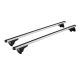 NORDRIVE In-Rail tetőcsomagtartó - alumínium - 92-120cm - L