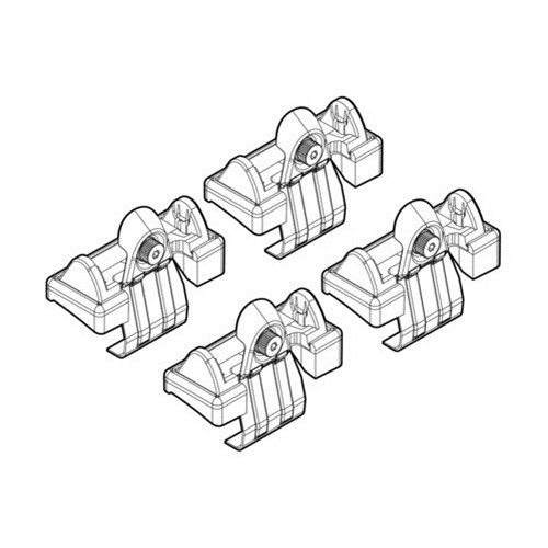 NORDRIVE Fitting Kit 8 csomagtartó talpszett