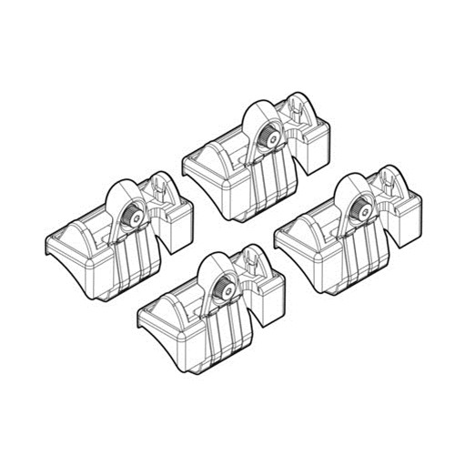 NORDRIVE Fitting Kit 10 csomagtartó talpszett