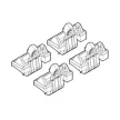 NORDRIVE Fitting Kit 22 csomagtartó talpszett