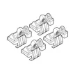 NORDRIVE Fitting Kit 35 csomagtartó talpszett