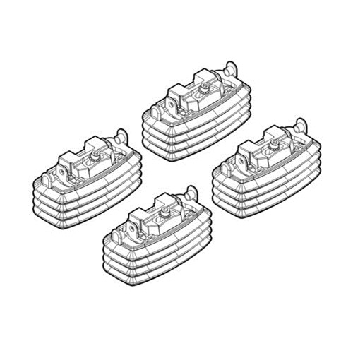 NORDRIVE Fitting Kit 37 csomagtartó talpszett