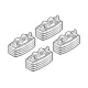 NORDRIVE Fitting Kit 37 csomagtartó talpszett