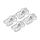 NORDRIVE Fitting Kit 38 csomagtartó talpszett