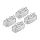 NORDRIVE Fitting Kit 44 csomagtartó talpszett