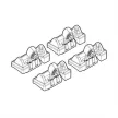 NORDRIVE Fitting Kit 51 csomagtartó talpszett