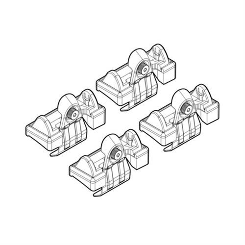 NORDRIVE Fitting Kit 54 csomagtartó talpszett