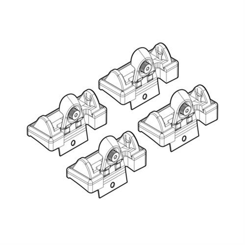 NORDRIVE Fitting Kit 58 csomagtartó talpszett