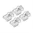 NORDRIVE Fitting Kit 62 csomagtartó talpszett