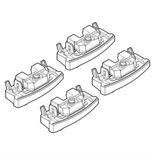 NORDRIVE Fitting Kit 100 csomagtartó talpszett