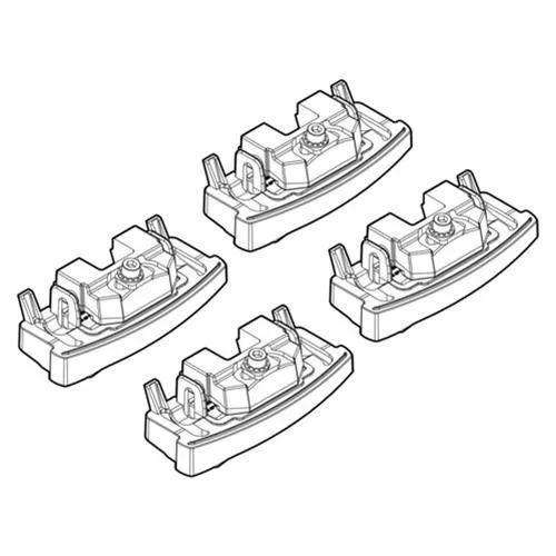 NORDRIVE Fitting Kit 100 csomagtartó talpszett