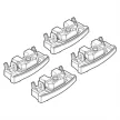 NORDRIVE Fitting Kit 100 csomagtartó talpszett