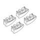 NORDRIVE Fitting Kit 114 csomagtartó talpszett