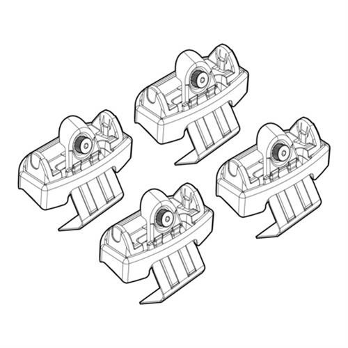 NORDRIVE Fitting Kit 116  csomagtartó talpszett