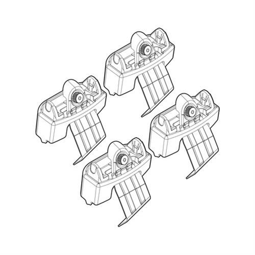 NORDRIVE Fitting Kit 123 csomagtartó talpszett