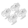 NORDRIVE Fitting Kit 128 csomagtartó talpszett
