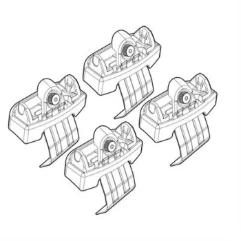 NORDRIVE Fitting Kit 132 csomagtartó talpszett