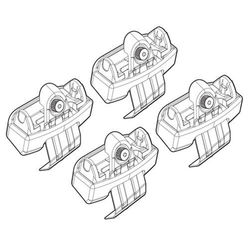 NORDRIVE Fitting Kit 138 csomagtartó talpszett