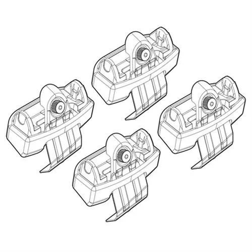 NORDRIVE Fitting Kit 138 csomagtartó talpszett