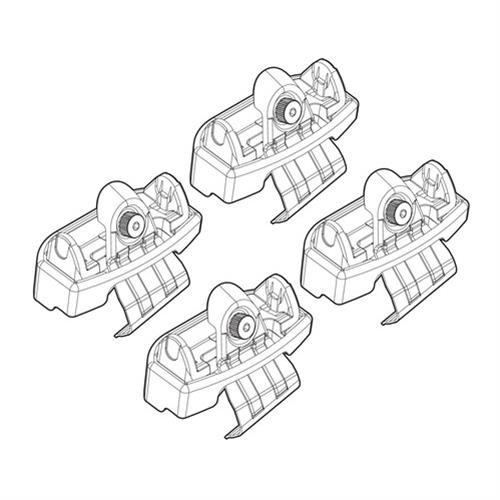 NORDRIVE Fitting Kit 139  csomagtartó talpszett