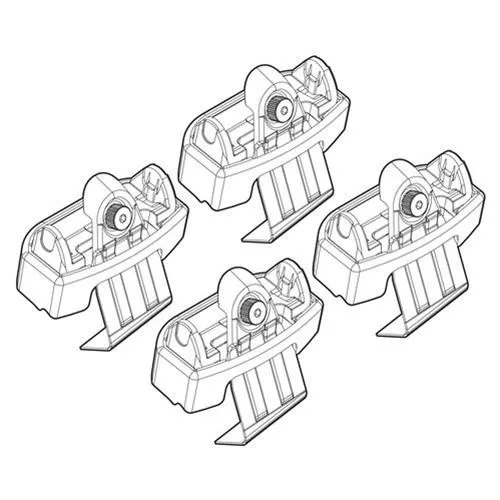 NORDRIVE Fitting Kit 143 csomagtartó talpszett
