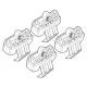 NORDRIVE Fitting Kit 143 csomagtartó talpszett