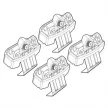 NORDRIVE Fitting Kit 143 csomagtartó talpszett