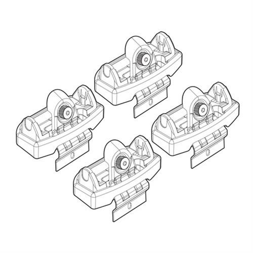 NORDRIVE Fitting Kit 147 csomagtartó talpszett