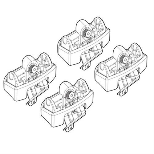 NORDRIVE Fitting Kit 151 csomagtartó talpszett