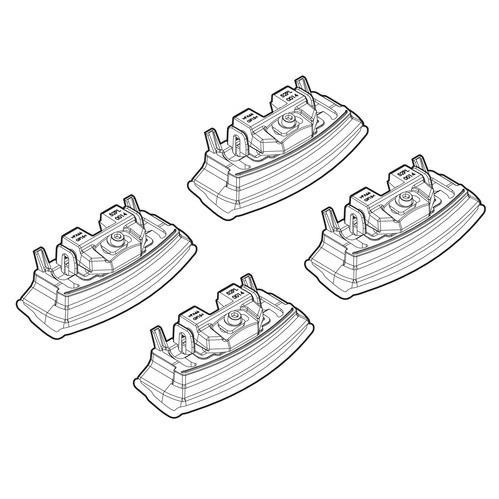 NORDRIVE csomagtartó talpszett - KIA Ceed 5 ajtós