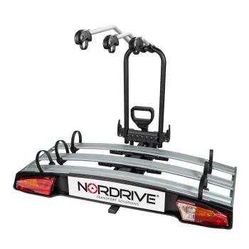   Nordrive Wave 3 dönthető kerékpártartó, kerékpárszállító - 3db kerékpárhoz