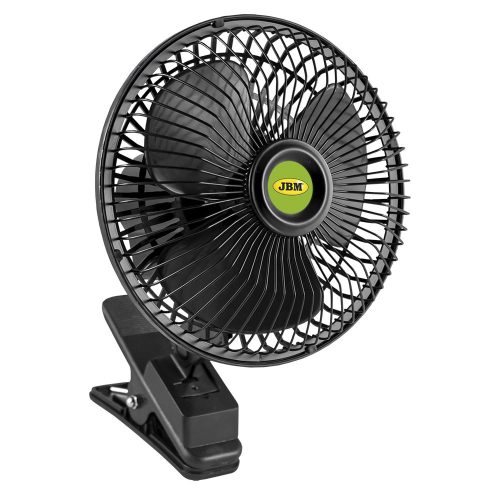 JBM 12V-os autós ventilátor - csipeszes - 12V