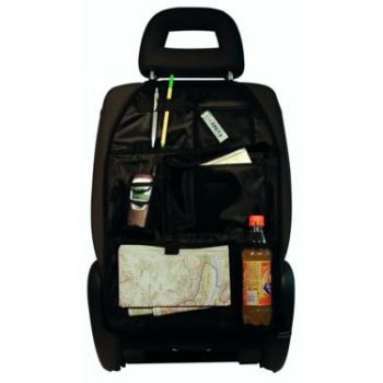 Alpine - hátsó ülésvédő tároló - fekete
