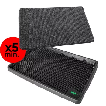 JBM cipőtalp fertőtlenítő szett - tálca+szőnyeg