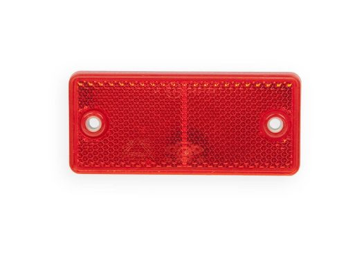 AE csavaros, téglalap alakú prizma - piros